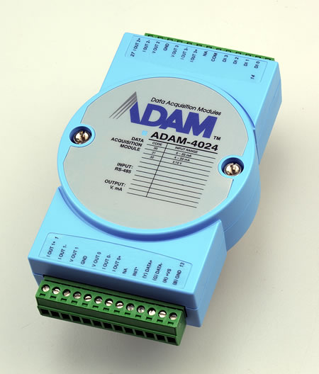 4-ch Analog Output Module with Modbus