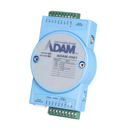 Ethernet-enabled Communication Controller with 8-ch DI/O