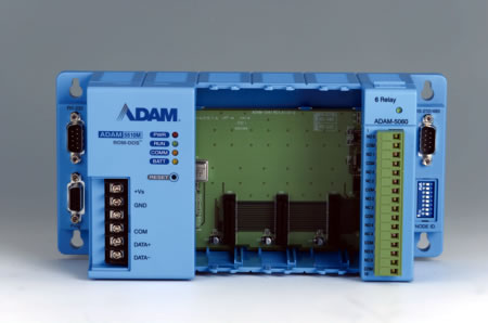 4-slot PC-based Programmable Controller with RS-485