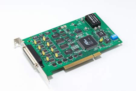 16-bit, 8-ch Analog Output PCI Card with 16-ch DI/O