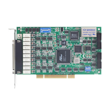 14-bit, 12-ch Analog Output Universal PCI Card with 32-ch DI/O