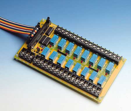 16-ch Power Relay Output Board