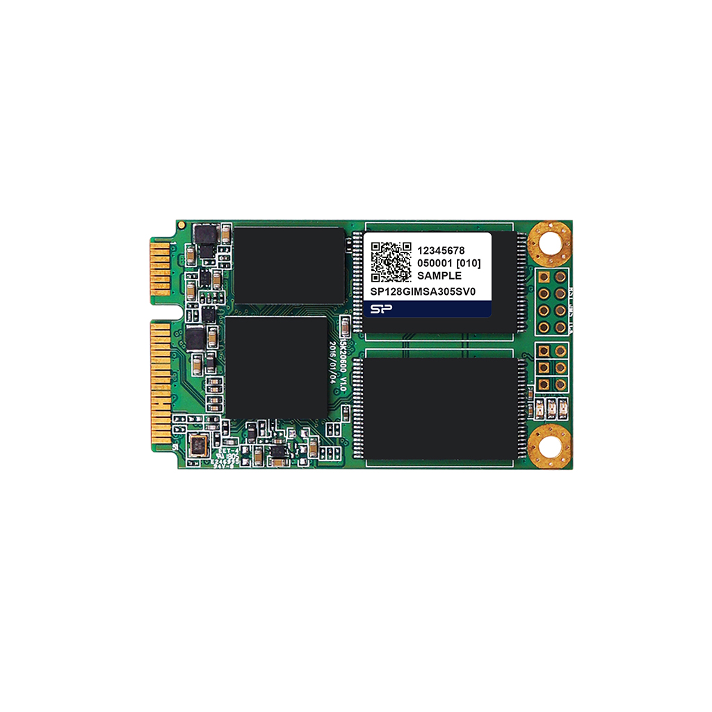 Dysk SSD mSATA, MLC, 16GB~128GB,  0℃~+70℃, MSA300SV