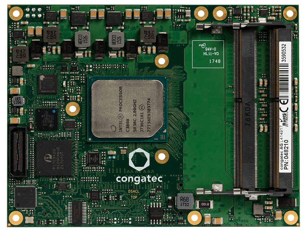 COM Express, Type 7, Atom C3958, DDR4, 0°C~+60°C