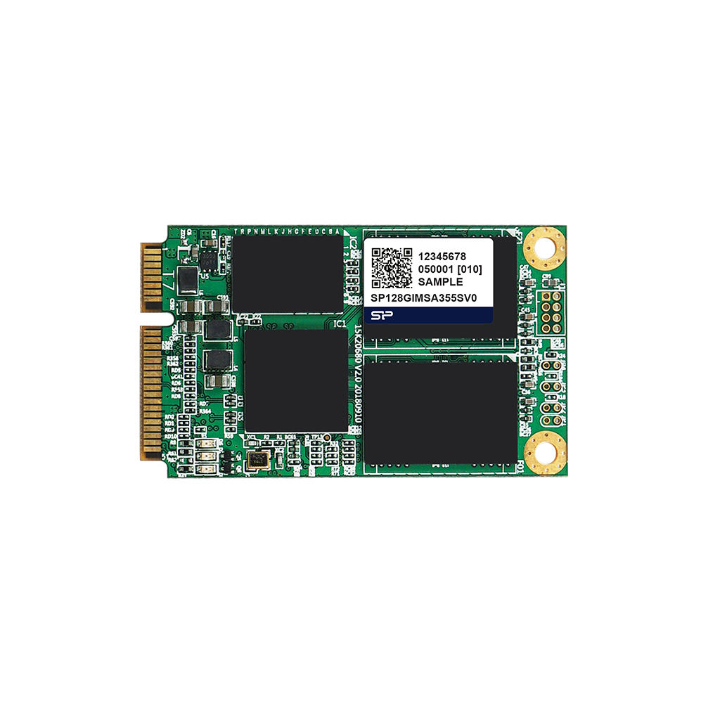 Dysk SSD mSATA, 3D NAND, 64GB~128GB, 0℃~+70℃, MSA350SV