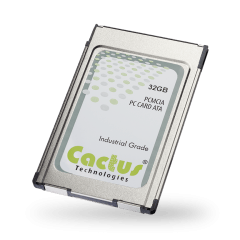 Karta PCMCIA ATA, SLC, 512MB, -45°C~90°C, Seria 303