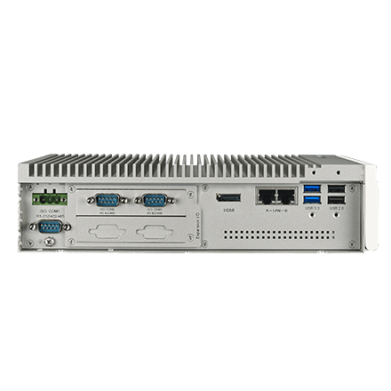 Komputer przemysłowy, Celeron 2980U, 4GB DDR3L, HDMI, DP, COM, 4USB, 2LAN, 2mPCIe, 2HDD, DC-in 24V, 0°C~55°C