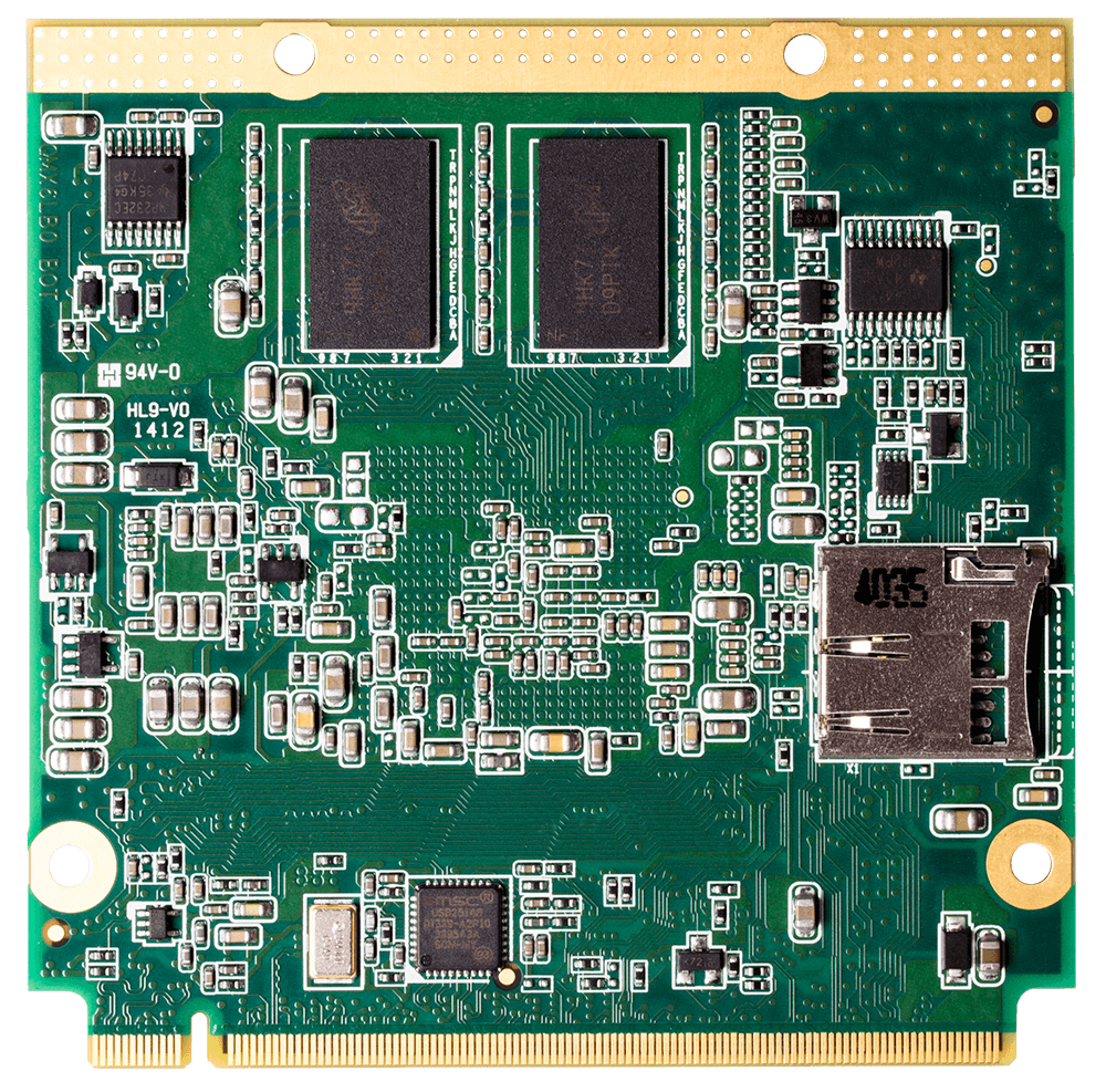 Qseven, NXP i.MX6 ARM, 1GB DDR3L, 4GB eMMC, 0°C~60°C