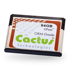 Karta CFast, pSLC, 16GB, Seria 245S, -40°C ~ 85°C, KC16GFI-245S