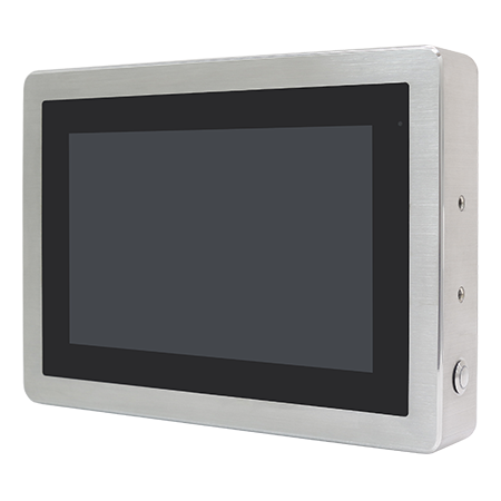 W pełni szczelne monitory przemysłowe IP66/IP69K ze stali nierdzewnej/kwasoodpornej