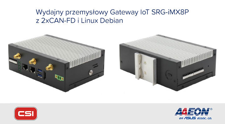 Przemysłowy Gateway IoT SRG-iMX8P