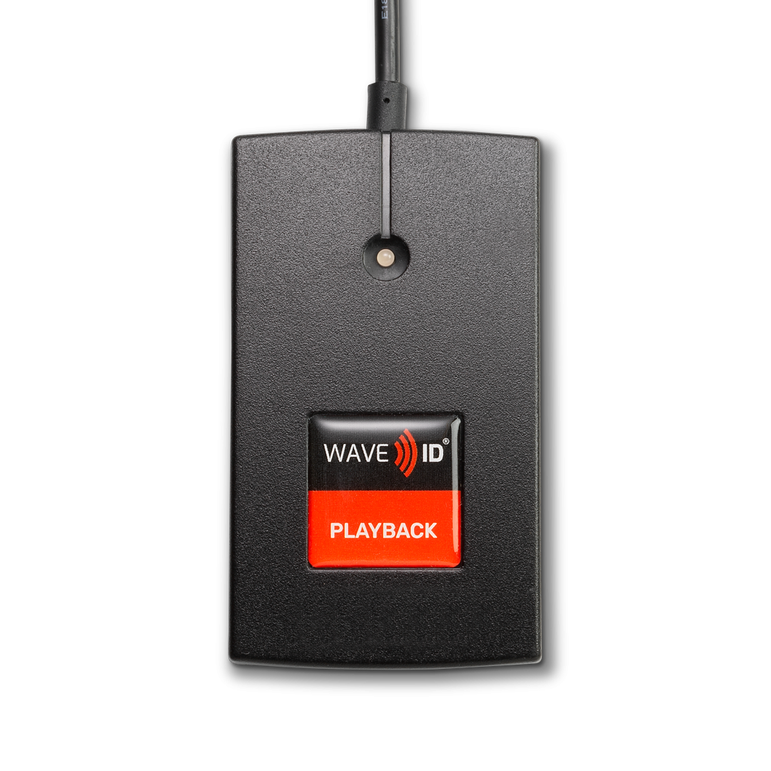 WAVE ID® Playback MIFARE Black 6in. USB Reader