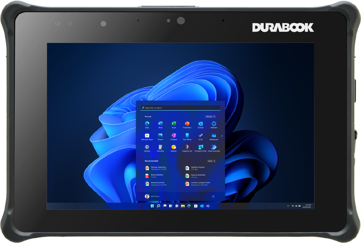 Tablet R8 o wzmocnionej konstrukcji Durabook