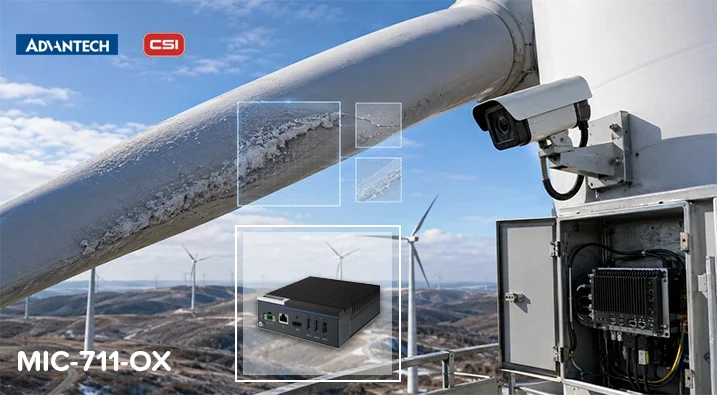 Monitoring turbin wiatrowych